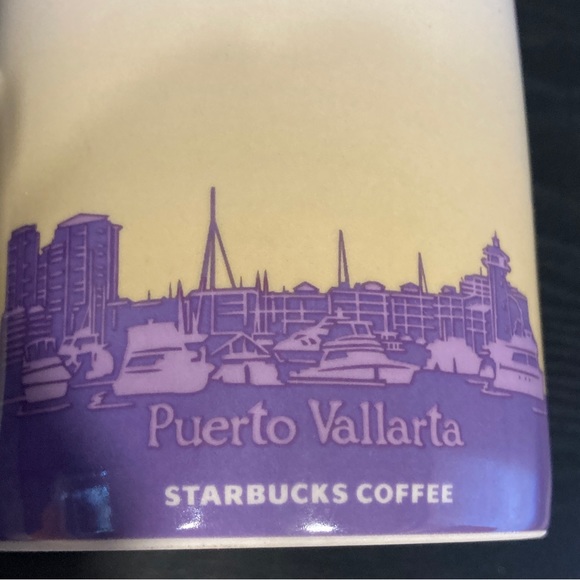 Starbucks PUERTO VALLARTA Mexico City Series 16oz coffee mug Global Icon 2014 - Picture 8 of 9
